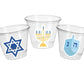 HANUKKAH PARTY CUPS - Hanukkah Cups Menorah Cups Dreidel Cups Hanukkah Party Decorations Hanukkah Party Supplies Hanukkah Party Favors