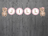 TEDDY BEAR BANNER - Teddy Bear Baby Shower Teddy Bear Birthday Teddy Bear Decorations Teddy Bear Party Supplies Teddy Bear Baby Sprinkle