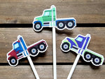 Semi Truck Cupcake Toppers (CUTO - 422171233P)