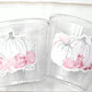 PUMPKIN PARTY CUPS - Pink Little Pumpkin First Birthday Decoration Little Pumpkin Party Fall Baby Shower Fall Party Cups Thanksgiving Cups