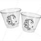 HORSE PARTY CUPS - Cowgirl Party Cups Cowgirl Party Decorations Cowgirl Baby Shower Decorations Cowgirl Birthday Horse Baby Sprinkle Horse