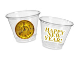 NEW YEAR'S PARTY Cups - New Years Eve Cups New Years Eve Party Favors New Years Party Cups Nye Party Decorations 2022 Cups Toast Cups Clock