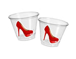 BACHELORETTE PARTY CUPS - High Heel Shoe Party Cups Ladies Night Bachelorette Party Decoration Bachelorette Party Favors Bridal Shower Favor