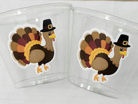Turkey Cups, Thanksgiving Cups, Thanksgiving Food Cups, Thanksgiving Dessert Cups, Thanksgiving Dinner Favors, Thanksgiving Favors, Turkey
