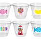 CANDY PARTY CUPS -Candy Cups Candy Birthday Cups Candy Buffet Cups Candy Buffet Decoration Candy Birthday Sweet 16 Party Favors Sweets Table