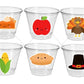 THANKSGIVING PARTY CUPS -Turkey Party Cups Thanksgiving Cups For Kids Turkey Kawaii Thanksgiving Cups Thanksgiving Party Favors Pumpkin Cups