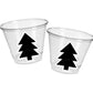 WOODLAND PARTY CUPS - Woodland Tree Cups Woodland Party Favors Black Tree Black Tree Cups Woodland Decorations Woodland Baby Shower Favors