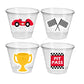 RACING PARTY CUPS - Race Car Cups Racing Birthday Cups Racing Birthday Cups Race Car Party Favors Racing Party Favors Racing Decorations
