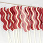 BACON Cupcake Toppers, Breakfast Party Cupcake Toppers, Breakfast Party Decorations