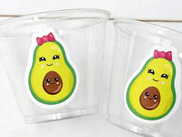 AVOCADO PARTY CUPS - Avocado Party Cups Avocado Birthday Avocado Party Avocado Decorations Avocado Party Supplies Avocado Baby Shower