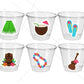 LUAU PARTY CUPS - Aloha Party Cups Luau Party Decoration, Luau Party Supplies Luau Baby Shower Tropical Party Decorations Hawaii Party Luau