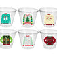 CHRISTMAS PARTY CUPS - Ugly Sweater Christmas Cups Christmas Decorations Christmas Party Supplies Christmas Party Favors Christmas Gifts