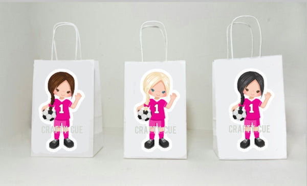 Soccer Goody Bags, Soccer Favor Bags, Soccer Party Bags, Soccer Goodie Bags