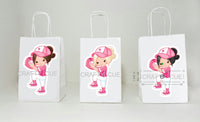 SOFTBALL PARTY BAGS - Softball Goody Bags Softball Favor Bags Softball Goodie Bags Softball Birthday Party Softball Decorations Softball