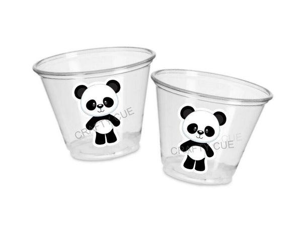 PANDA BEAR Party Cups Panda Treat Cups Panda Favor Panda Decoration Panda Birthday Panda Baby Shower Panda Birthday Party Panda Favor