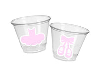 BALLET PARTY CUPS - Ballerina Party Cups Ballet Birthday Party Ballet Party Decorations Ballerina 1st Birthday Ballerina Party Baby Shower