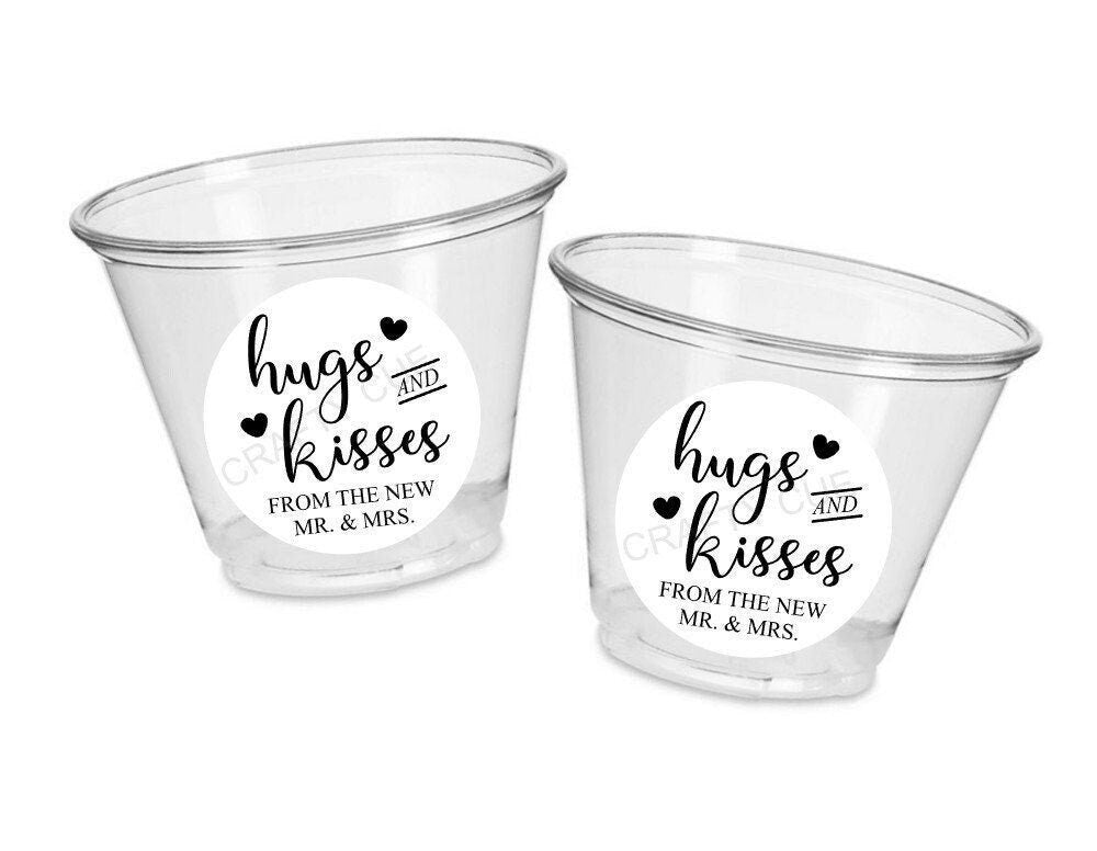 WEDDING FAVOR CUPS - Wedding Party Cups Wedding Decorations Wedding Party Favors Wedding Party Supplies Wedding Gifts Wedding Candy Favors