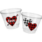 VALENTINES DAY CUPS - Valentines Party Cups Valentines Gifts Valentines Day Gifts Valentines Day Favor Cups Valentine's Day Cups Valentines