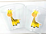 GIRAFFE PARTY CUPS - Giraffe Cups Giraffe Baby Shower Giraffe Party Decorations Giraffe Party Supplies Giraffe Party Favors Giraffe Birthday