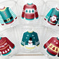 CHRISTMAS PARTY CUPS - Ugly Sweater Christmas Cups Christmas Decorations Christmas Party Supplies Christmas Party Favors Christmas Gifts
