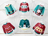 CHRISTMAS PARTY CUPS - Ugly Sweater Christmas Cups Christmas Decorations Christmas Party Supplies Christmas Party Favors Christmas Gifts