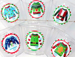 CHRISTMAS PARTY CUPS - Ugly Sweater Christmas Cups Christmas Decorations Christmas Party Supplies Christmas Party Favors Christmas Gifts