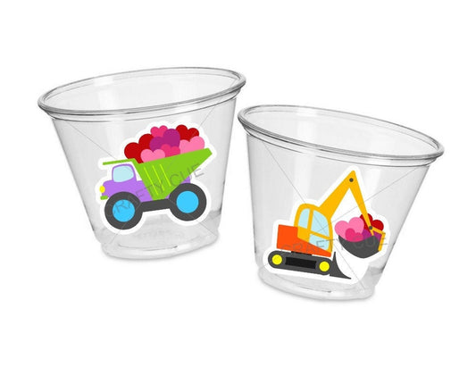 VALENTINES DAY CUPS - Valentines Party Cups Valentines Gifts Valentines Day Gifts Valentines Day Favor Cups Valentine's Day Cups Valentines