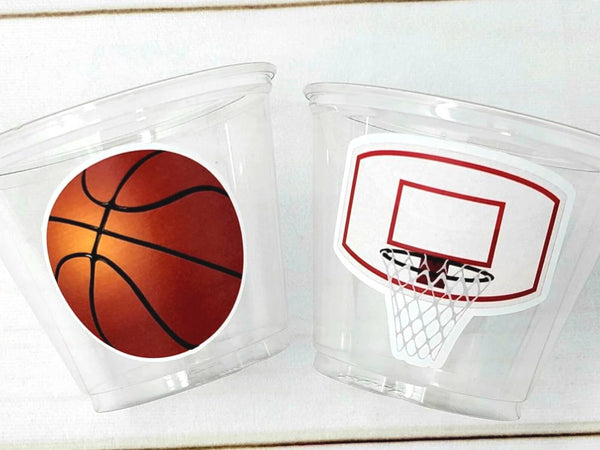 BASKETBALL PARTY CUPS - Basketball Cups Basketball Party Cups Basketball Birthday Cups Basketball Party Cups Sports Party Cups Favors