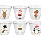 CHRISTMAS PARTY CUPS - Christmas Decorations Christmas Party Supplies Santa Cups Christmas Party Favors, Christmas Gifts Christmas Cups