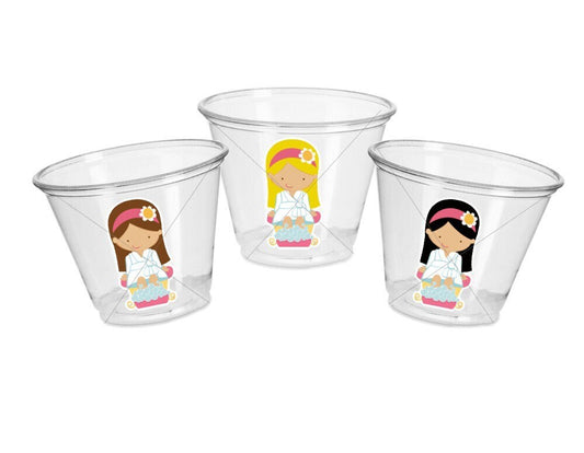 SPA PARTY CUPS - Spa Party Decorations Spa Party Supplies Spa Party Supplies Spa Birthday Party Spa Day Party Spa Day Birthday Spa Parties