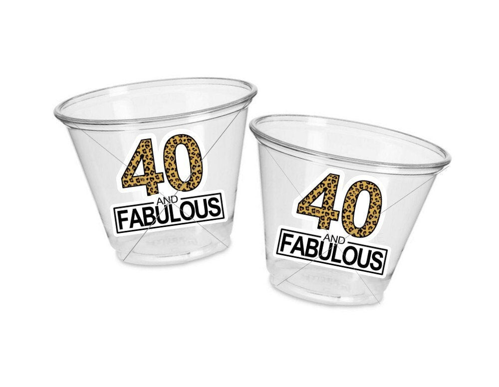 40th Birthday Party Cups 40th Birthday Party Favor Cups Best of 1981 40th Birthday Party Favors Girlie 40th Birthday Cups 1981 Birthday Cups