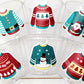 CHRISTMAS PARTY CUPS - Ugly Sweater Christmas Cups Christmas Decorations Christmas Party Supplies Christmas Party Favors Christmas Gifts