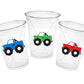 MONSTER TRUCK PARTY Cups - Monster Truck Treat Cups Monster Truck Birthday Monster Truck Party Monster Truck Party Favors, Monster Truck Cup