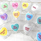 VALENTINES DAY CUPS - Valentines Party Cups Valentines Gifts Valentine Hearts Candy Valentines Day Favor Cups Valentine's Day Cups Valentine