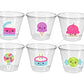 SWEETS PARTY CUPS - Sweets Party Favors Candy Party Cups Candy Birthday Cups Candy Buffet Cups Decorations Candy Party Sweet 16 Party Favors