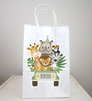 Safari Bags, Safari Animal Bags, Jungle Goody Bags, Safari Birthday, Safari Party, Safari Baby Shower, Safari Party Bags, Jungle party Bags