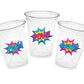 GIRL SUPERHERO PARTY Cups - Superhero Cups Superhero Birthday Superhero Party Superhero Decorations Superhero Party Favors Superhero