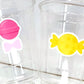 CANDY PARTY CUPS -Candy Cups Candy Birthday Cups Candy Buffet Cups Candy Buffet Decoration Candy Birthday Sweet 16 Party Favors Sweets Table