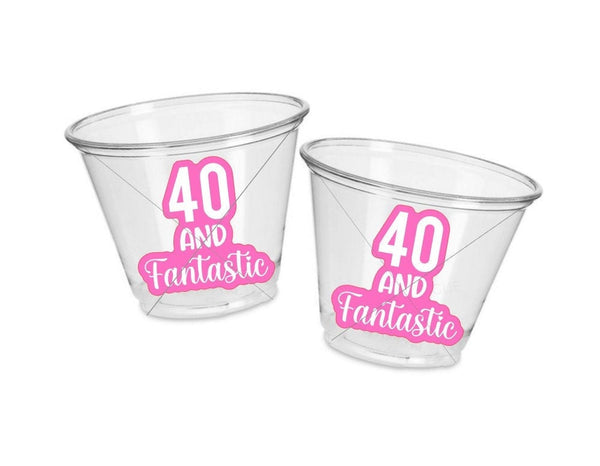 40th Birthday Party Cups 40th Birthday Party Favor Cups Best of 1981 40th Birthday Party Favors Girlie 40th Birthday Cups 1981 Birthday Cups