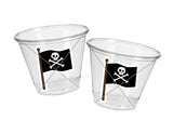 PIRATE PARTY CUPS - Pirate Cups Pirate Birthday Pirate Party Decorations Pirate Birthday Party Pirate Party Supplies Pirate Happy Birthday