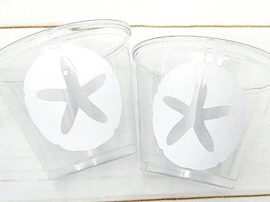 UNDER THE SEA Party Cups - Under the Sea Birthday Party Ocean Birthday Sea Party Decorations Baby Shower Beach Party Birthday Decorations