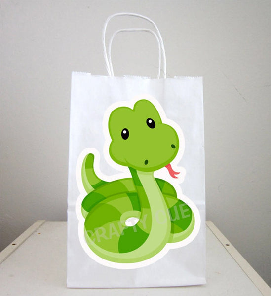 Reptile Goodie Bags for a Birthday Party