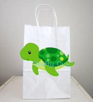 Turtle Goody Bags, Turtle Favor Bags, Turtle Party Bags, Turtle Gift Bags, Turtle Goodie Bags