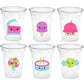 SWEETS PARTY CUPS - Sweets Party Favors Candy Party Cups Candy Birthday Cups Candy Buffet Cups Decorations Candy Party Sweet 16 Party Favors