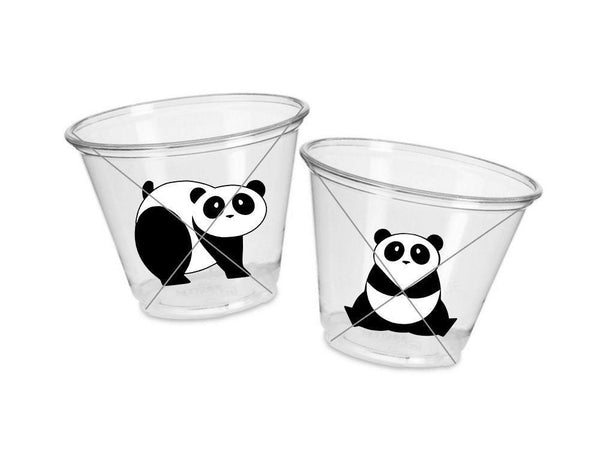 PANDA BEAR Party Cups Panda Treat Cups Panda Favor Panda Decoration Panda Birthday Panda Baby Shower Panda Birthday Party Panda Favor