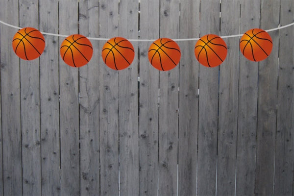 Basketball Banner, Basketball Garland, Sports Banner, Sports Garland, Basketball Baby Shower, Basketball birthday, Photo Prop