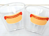 HOT DOG PARTY Cups - Hot Dog Birthday Party Hot Dog Party Hot Dog Treat Cups Hot Dog Birthday Decorations Hot Dog Party Favors Hot Dogs