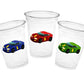 RACING PARTY CUPS - Race Car Cups Racing Birthday Cups Racing Birthday Cups Race Car Party Favors Racing Party Favors Racing Decorations