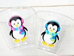 PENGUIN PARTY CUPS -Penguin Cups Penguin Birthday Penguin Baby Shower Penguin Birthday Penguin Party Penguin Party Decorations Penguin Party
