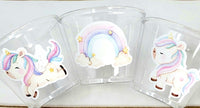 UNICORN PARTY CUPS - Unicorn Cups Unicorn Birthday Unicorn Party Unicorn Party Favors Unicorn Decorations Unicorn Baby Shower Rainbow Cups